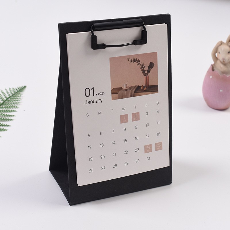 printing desk custom photo calendar with year and day