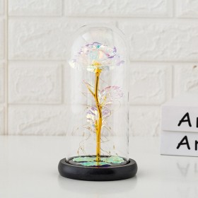 Colorful Eternal Rose The Best Family Decoration Gifts For Mom Girlfriend Wife