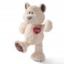Großes Teddybär Kuscheltier mit Herzform in 3 Größen
