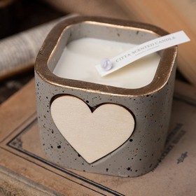 Customized scent candle for best scented with rose soap