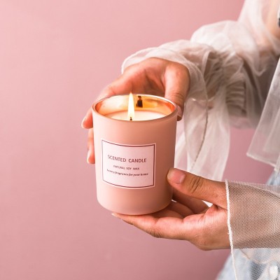 Успокаивающая ароматическая свеча для ароматерапии для людей, медитация для снятия стресса