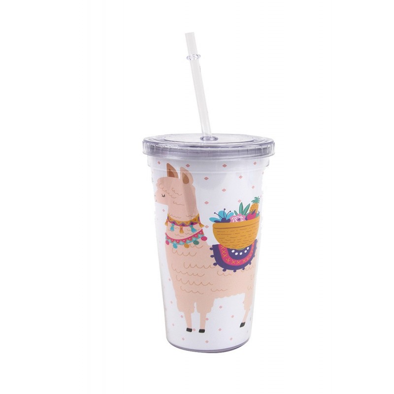 Stylish Straw Cup