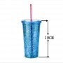cool design tumblers stadium cups with lids promotional gift