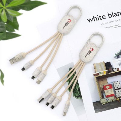 eco friendly gift basket custom pc power cables