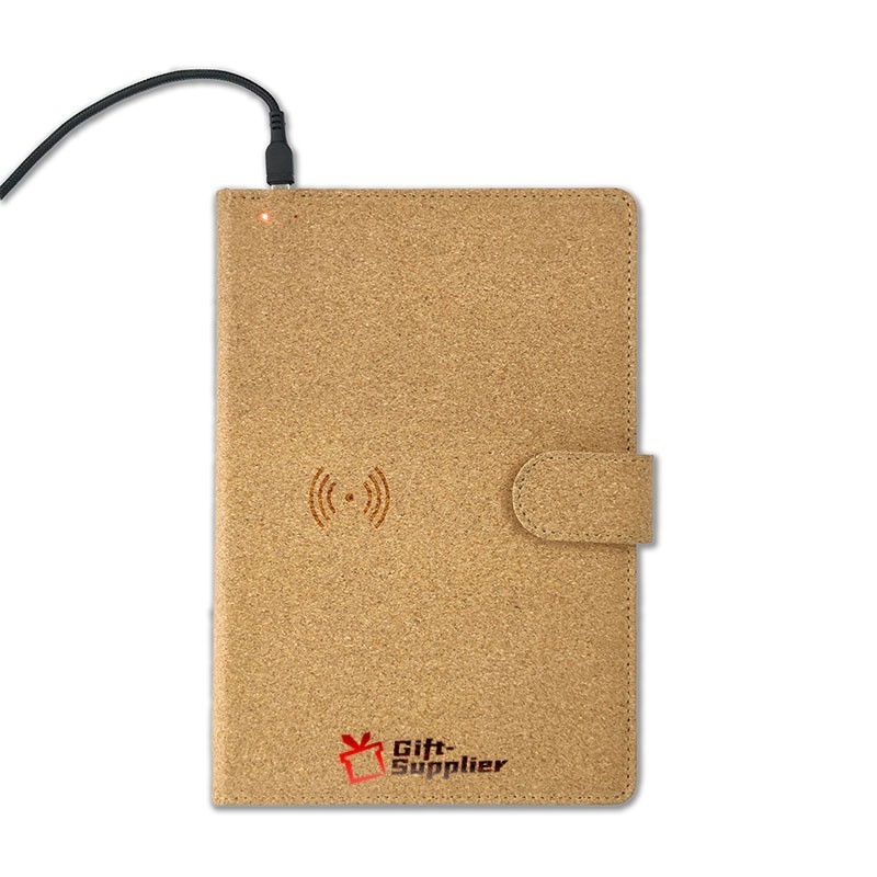 eco friendly wrapping paper notebook with charger