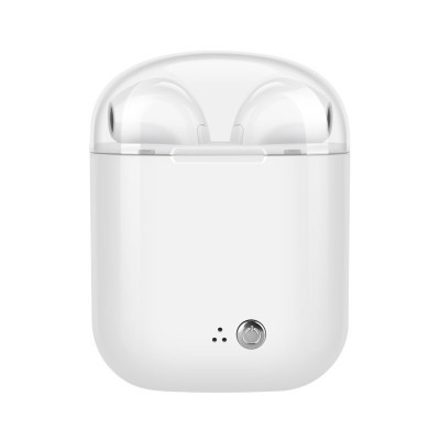 Los auriculares inalámbricos i7s personalizados con mejores ventas con caja de carga solicitan teléfono