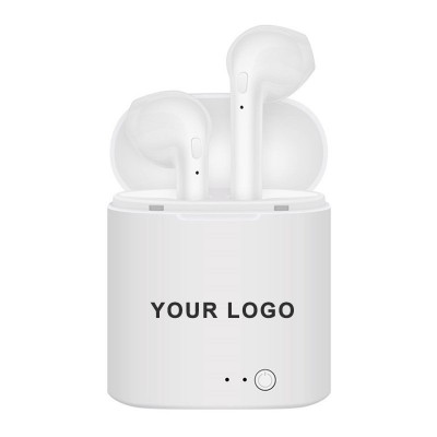 Top 5 personalizados de fones de ouvido Bluetooth I7 Mini TWS Sport Headphones na orelha