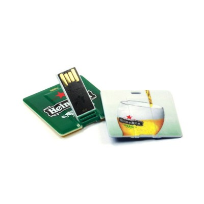 Оптовая торговля Custom Square Card персонализированный USB-флеш-накопитель бизнес-подарок
