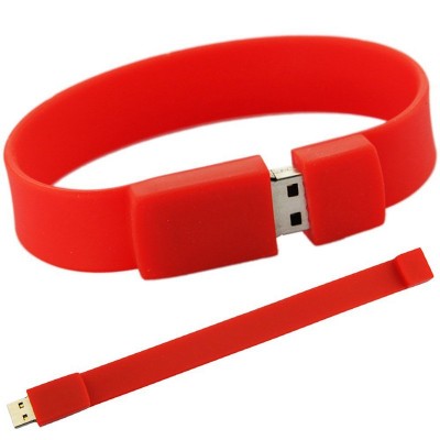Unidade flash de pulseira USB personalizada impressa com seu fornecedor de atacado de logotipo