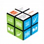 Benutzerdefiniertes personalisiertes Geschenk 2 x 2 Rubik's Cube Spaß-Puzzle-Spiel