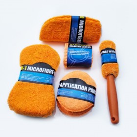 Custom Wheel Cleaning Kit Portable Car Detailing Brush Set