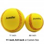 Custom logo Soft Baseballs for Kids Teenager Players Training Balls