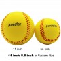 Pelotas de béisbol suaves del logotipo personalizado para las pelotas de entrenamiento de los jugadores del adolescente de los n