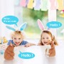 Juguete de peluche de hámster parlante electrónico lindo personalizado interactivo para niños