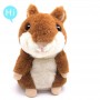 Custom Cute Electronic Talking Hamster Plush Toy Interactive for Kids