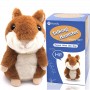 Custom Cute Electronic Talking Hamster Plush Toy Interactive for Kids