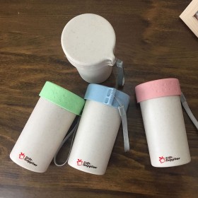Biodegradable Cups Printable Logo Eco-Friendly Water Bottles