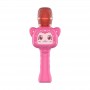 Best Sell Mic-k17 Rosa Karaoke-Mikrofon-Musik-Kinderspielzeug