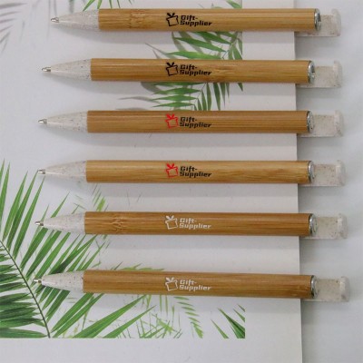 eco wrapping paper printed pens