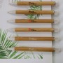 eco wrapping paper printed pens