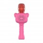 cartoon style design karaoke pink microphone product pic as company gift