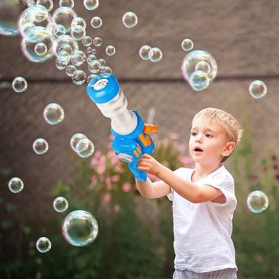 Electric children bubble machine