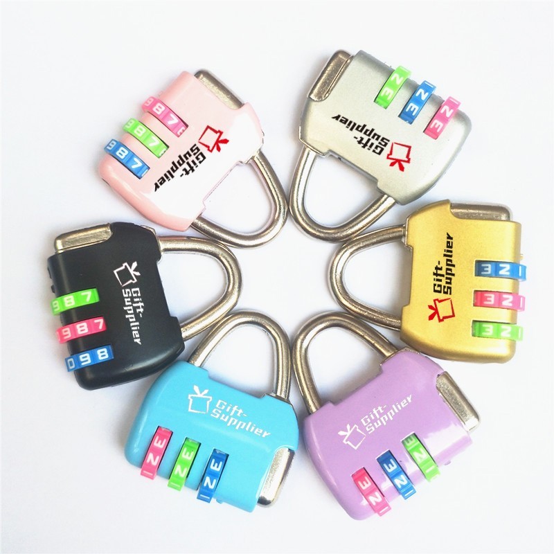 bag number lock travel lock for promotional gifts