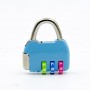 bag number lock blue travel lock for promotional gifts