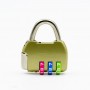 bag number lock green travel lock for promotional gifts