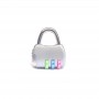 mini bag number lock silver travel lock for promotional gifts