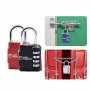 mini password locker master lock combination for suitcase luggage bag