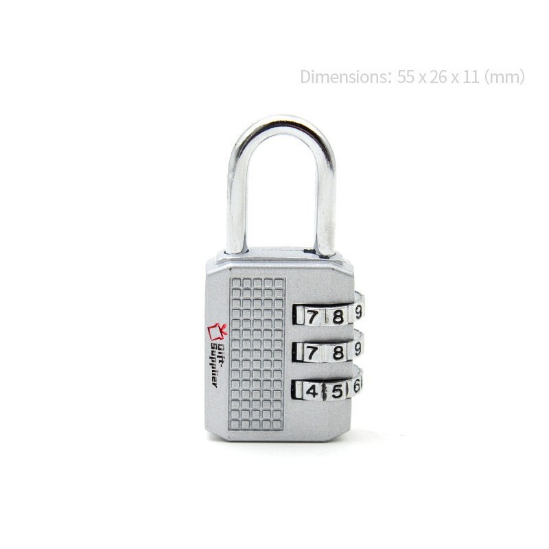 combination locks padlock for door with brand printed