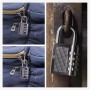 combination padlock master combination lock with brand printed china