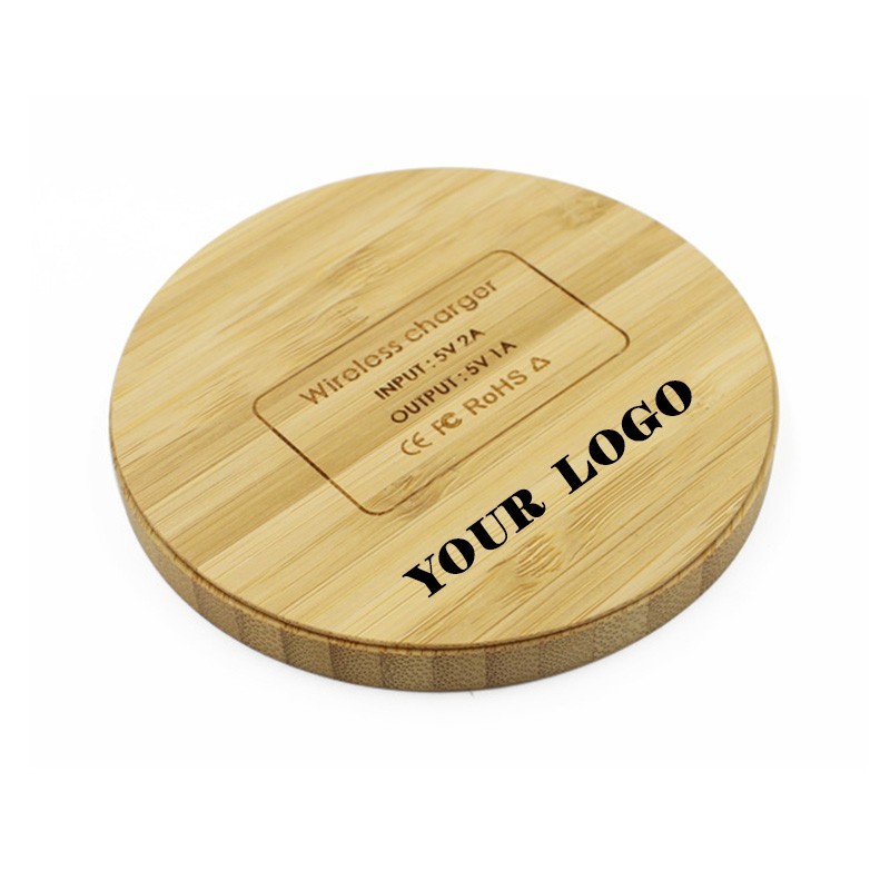 metal wooden corporate gifts personalized power bank with wireless charger