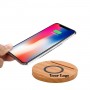 Phone Charger Custom Led Lights Portable Wood Wireless Charging Power Supplies