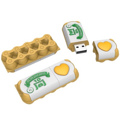 Cadeaux promotionnels en ligne de clé USB en forme de nourriture de dessin animé