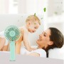 personalize rechargeable neck hanging fan