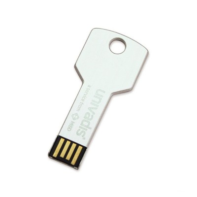 프로모션 벌크 메탈 미니 USB 키 메모리 스틱 키 모양 디자인