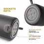 Tragbarer kabelloser Bluetooth-Lautsprecher mit integriertem Mikrofon, Freisprechfunktion, AUX-Leitung, TF-Karte für iPhone IPad