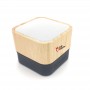 Cubo de mini alto-falante recarregável com Bluetooth, alto-falante portátil sem fio Bluetooth 4.2 elegante com microfone embutid