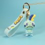 Fashion Cartoon Pokémon Keychain PVC Popular Style for Children Toys