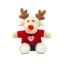 how to personalized your reindeer plush toy