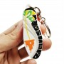 Fashion Cool Trend Shoes Silicone Rubber Keychain Men Car Key Ring