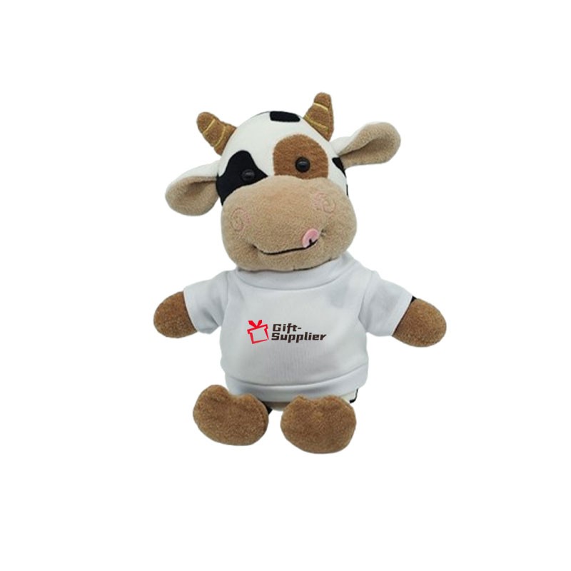 where to buy sublimation logo cow plush toy