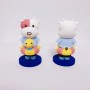 Mini Animals New Year Ox PVC Figure Gifts Cartoon Accessories