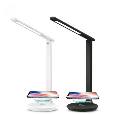 custom desk lamp with wireless charger