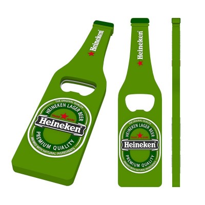 Abridor de botellas de cerveza personalizado creativo por el fabricante de regalos de PVC