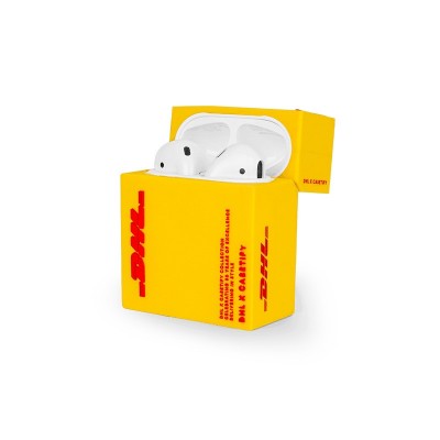 Bluetooth Earphone Silicone Airpod Case DHL Logo Printed Pvc Gifts