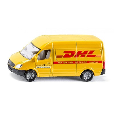 Modello giallo camion di spedizione DHL per regalo Express DHL Promo Collection