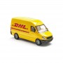 Modelo amarillo del camión del envío de DHL para el regalo expreso de la colección de la promoción de DHL